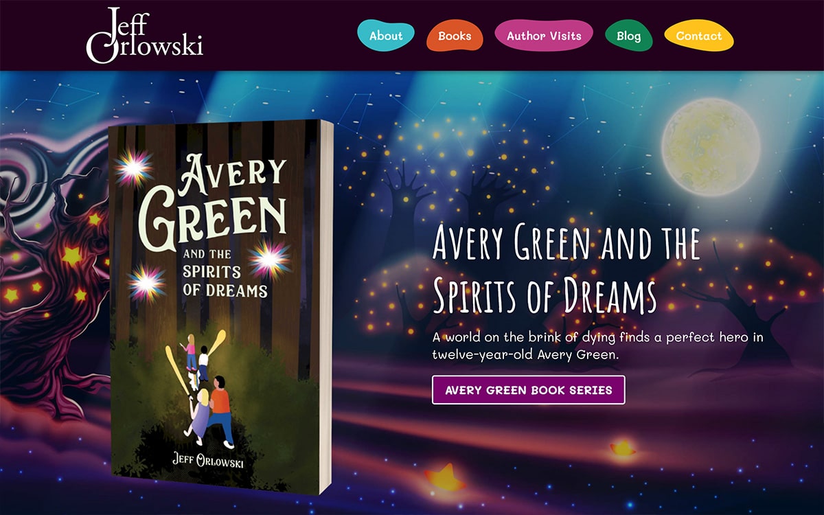 Jeff-Orlowski.com Website Design